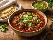 Birria de res fácil en olla (estilo Jalisco)