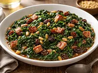 Espinacas a la catalana