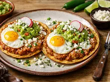 Jinetes a caballo con chaparreras