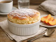 Soufflé de Durazno