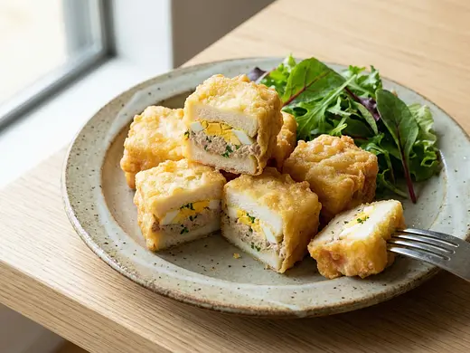 Bocaditos de Atún Rebozado Crujientes