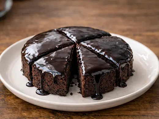 Pastelito de chocolate exprés en sartén