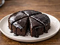 Pastelito de chocolate exprés en sartén