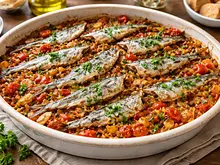 Sardinas jardinera
