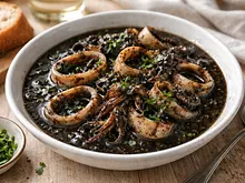 Calamares en su tinta: Receta clásica española