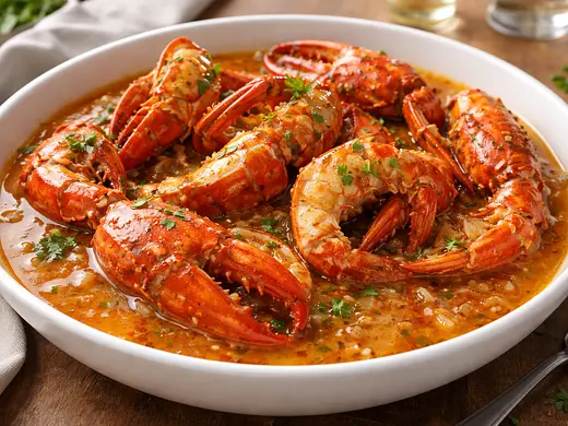 Langosta a la marinera