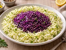 Ensalada de Col y Lombarda en Vinagreta