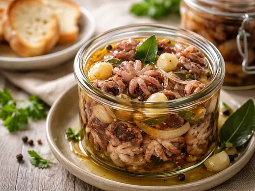 Pulpitos en conserva