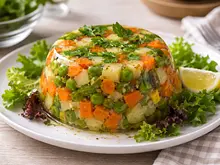 Aspic de verduras