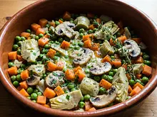 Macedonia de hortalizas