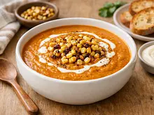 Crema de Camote Rostizado y Chipotle