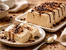 Helado Cremoso de Café Casero