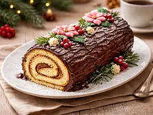 Tronco de Navidad Tradicional