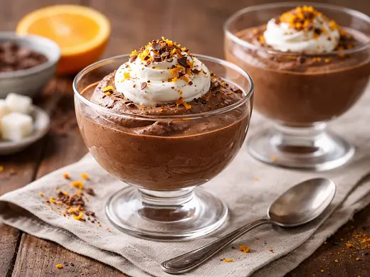 Mousse de chocolate clásico