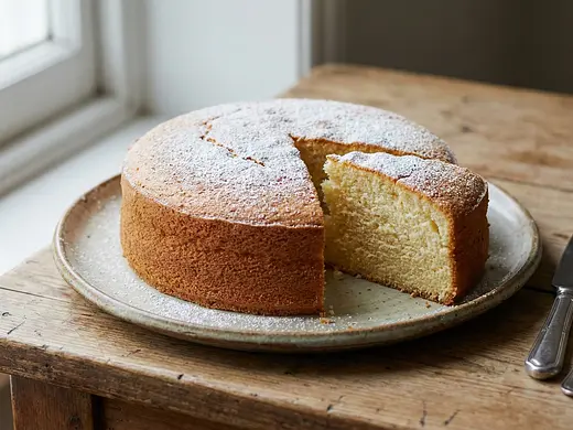 Bizcocho esponjoso clásico